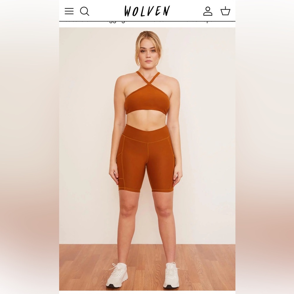 Wolven Gray Bike Shorts Streamlined Elastic Design
